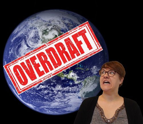 Earth overdraft